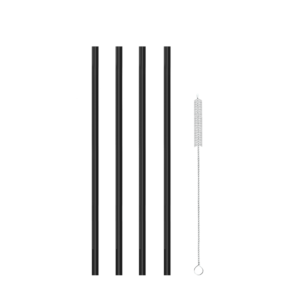 Reusable Straw Kit, Small for Tumblers, Smoothies and Everyday Drinks, 8 Color Options, Designed for Home, Travel and Reusable Drinkware image 1