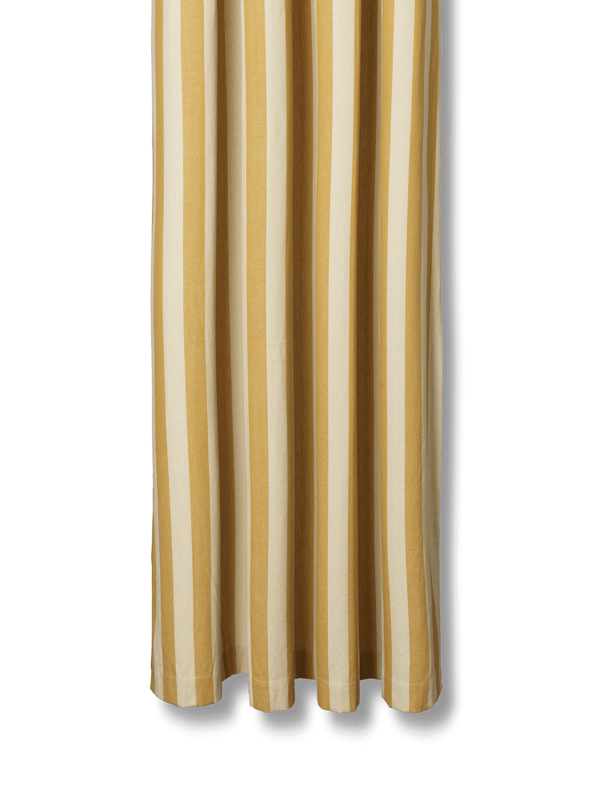 Bathroom Accessory, Chambray Shower Curtain Warm Yellow Parchment, Organic Cotton Shell for Vanity Organization and Everyday Bathroom Use image 1