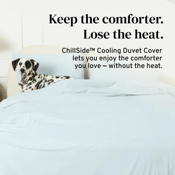 Duvet Cover, ChillSide Cooling, Machine-Washable Care for Bedroom Layering, Comforter Covers and Everyday Bedding image 1