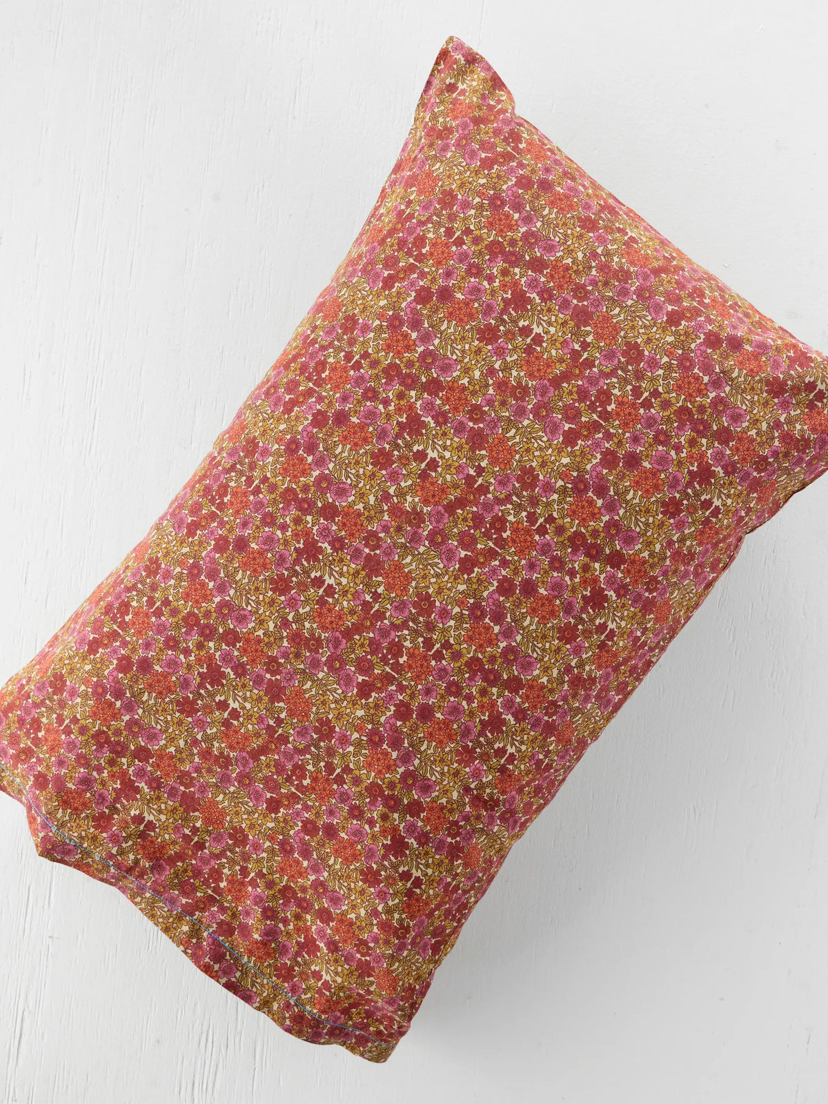 Pillowcase, Mix & Match Cotton , Single Groove Floral for Everyday Bedding and Bedroom Refreshes, 2 Size Options image 1