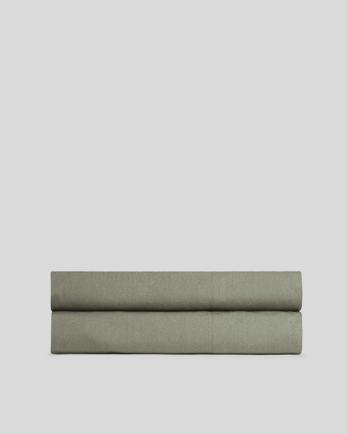 Fitted Sheet, Percale (Moss), Lightweight Design for Everyday Bedding, Bedroom Layering and Guest Beds, 6 Size Options image 1
