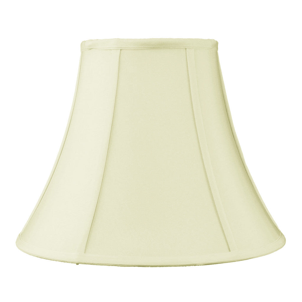 Fabric Lamp Shade, 14"W x 11"H Egg Shell Shantung Bell for Table Lamps, Floor Lamps and Soft Room Lighting image 1