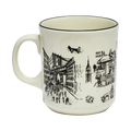 Coffee Mug, NYC TOILE JUMBO (15OZ) for Kitchen Tables, Workspaces and Daily Hydration, Designed for Everyday Drinks, Home and Entertaining image 1