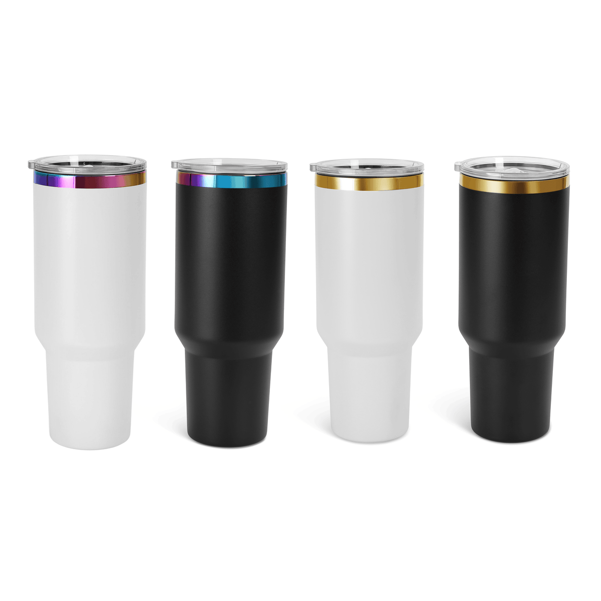 Insulated Tumbler, 40oz Electroplated, Stainless Steel Construction for Everyday Drinks, Home and Entertaining, 4 Color Options image 1