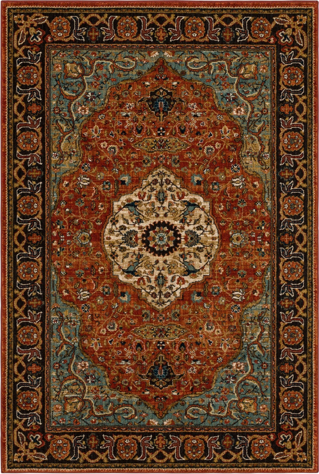 Area Rug, Spice Market Petra Multi for Hallways, Dining Spaces and Home Decor, 5 Size Options image 1