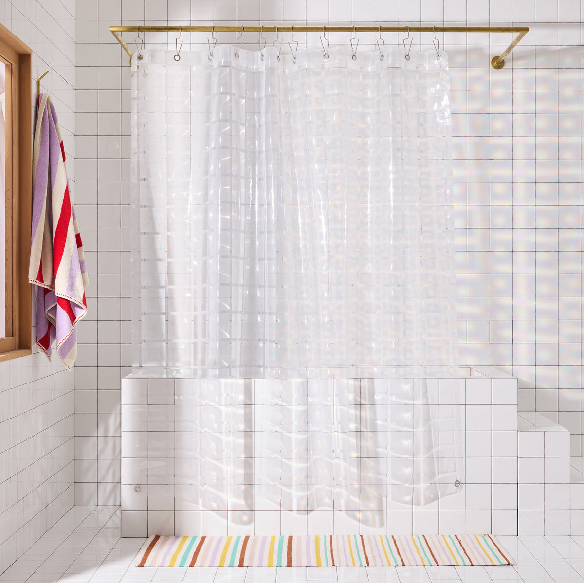 Bathroom Accessory, Sun Shower Jazz Air for Vanity Organization and Everyday Bathroom Use, Designed for Everyday Home Use image 1