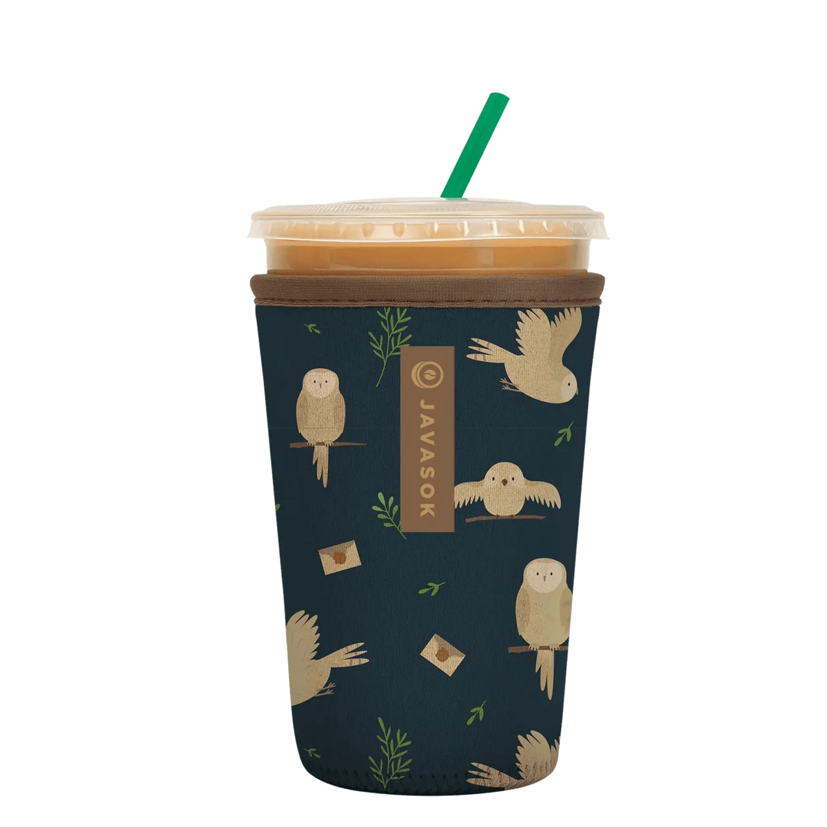 Reusable Cup Sleeve, Acceptance Letter, Neoprene Construction for Coffee Cups, Daily Commutes and Dry Hands, 2 Size Options image 1