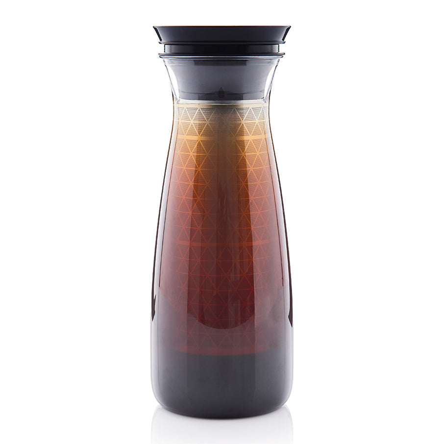Glass Beverage Carafe, Cold Brew, Stainless Steel Construction, Dishwasher-Safe Care for Kitchens, Dining Tables and Everyday Drinks image 1