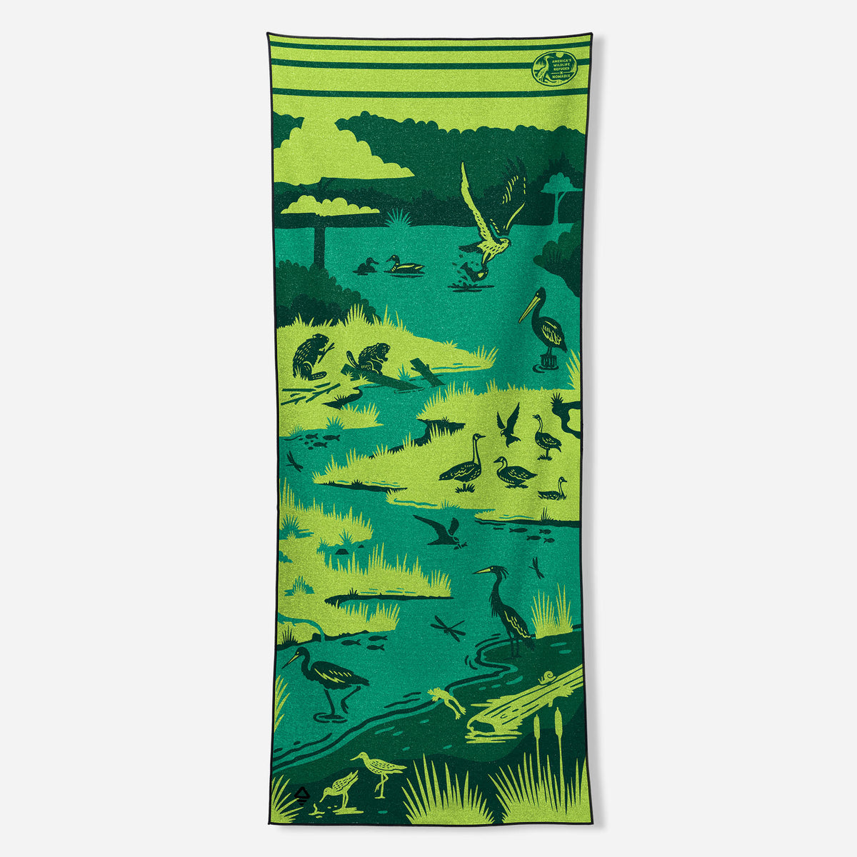Bath Linen, Original Towel: x America's Wildlife Refuges for Daily Bathroom Routines and Guest Baths image 1