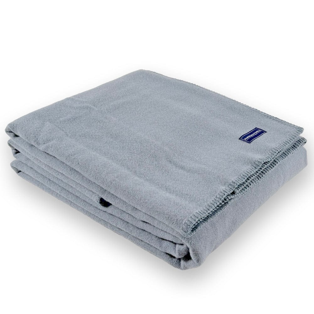 Cozy Throw Blanket, Pure & Simple Wool Sky Blue, Lightweight Design, Machine-Washable Care for Sofas, Beds and Relaxing at Home image 1