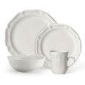 Dinnerware, French Countryside 16 Piece Set, Service for 4, Dishwasher-Safe Care for Family Dining, Serving and Entertaining image 1