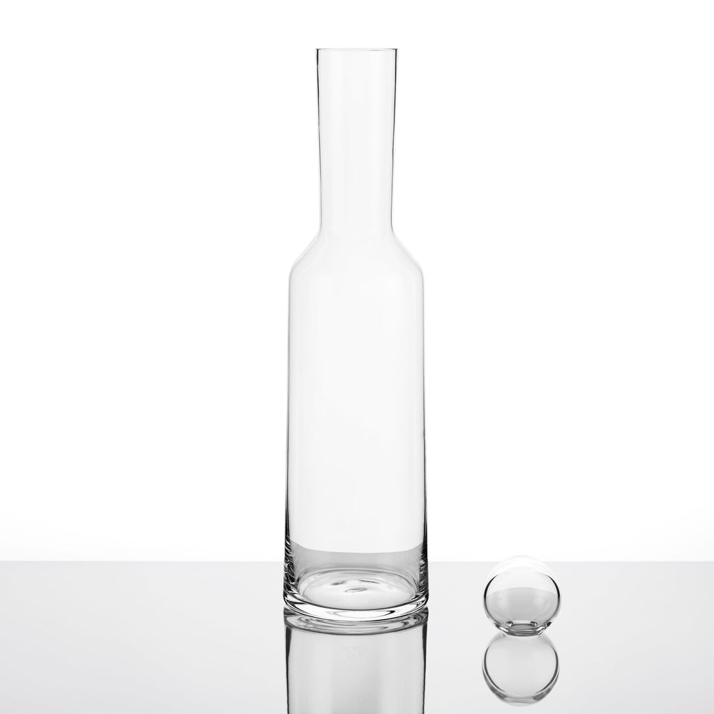 Glass Beverage Carafe, Denk'Art 67 for Kitchens, Dining Tables and Everyday Drinks, Designed for Water, Cold Brew and Tabletop Serving image 1