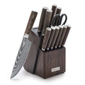 Kitchen Knife, 13 Piece Block Set, Stainless Steel Construction for Kitchen Prep, Cooking and Countertop Use image 1