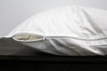 Bed Pillow, Cotton Protector, Machine-Washable Care, Hypoallergenic Comfort for Sleeping, Reading and Bedroom Comfort, 2 Size Options image 1