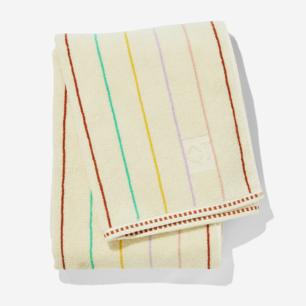 Bath Towel, Prism, Organic Cotton Shell for Daily Bathroom Routines and Guest Baths, Designed for Home Bathrooms and Everyday Care image 1