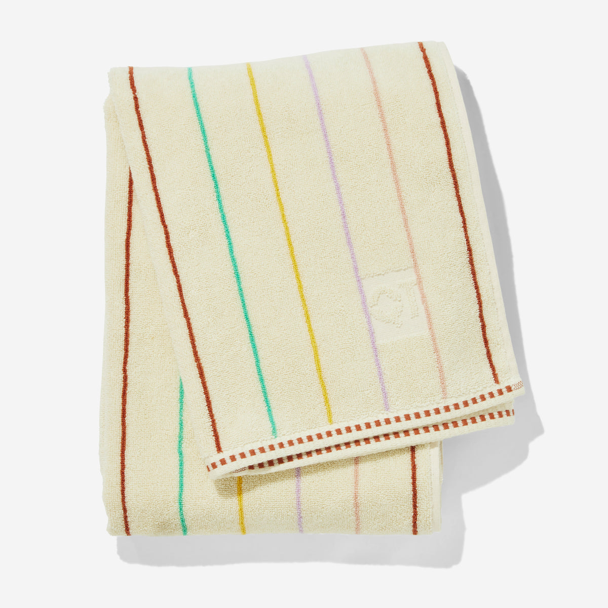 Bath Towel, Prism, Organic Cotton Shell for Daily Bathroom Routines and Guest Baths, Designed for Home Bathrooms and Everyday Care image 1