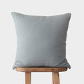 Decorative Pillow Cover Set, Dusty Blue Basics 18" 22" 26" 12x20" 12x40", Machine-Washable Care for Sofas, Beds and Living Room Accents image 1