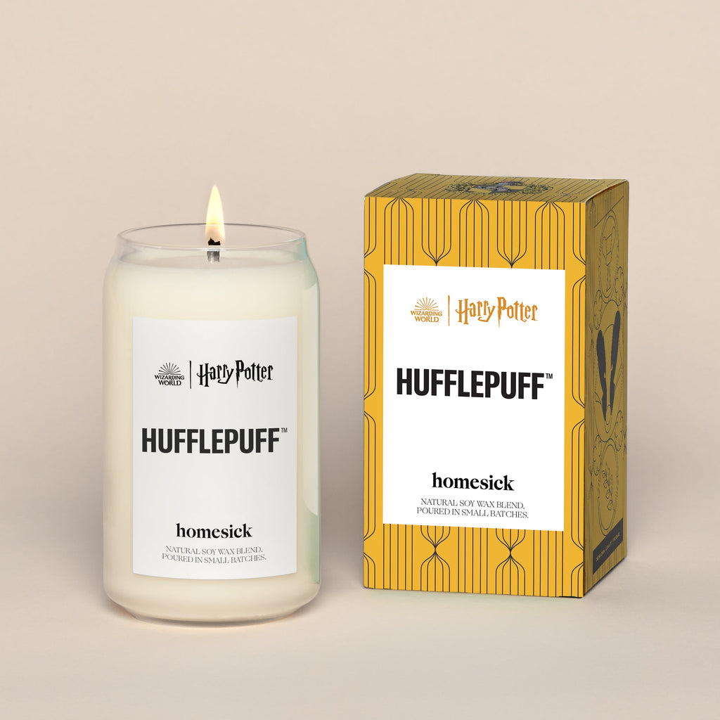 Scented Candle, Harry Potter Hufflepuff for Living Room Ambience, Mantel Displays and Home Fragrance image 1