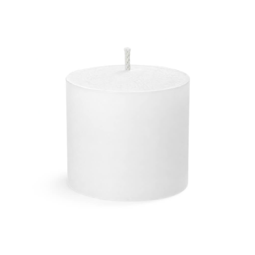 Decorative Candle, Richland Votive Unscented White 10 Hour Set for Living Rooms, Bedrooms and Relaxing Evenings image 1