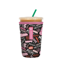 Reusable Cup Sleeve, Mom Love, Neoprene Construction for Iced Coffee, Cold Drinks and Condensation Control, 2 Size Options image 1
