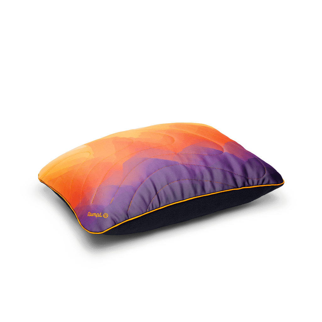 Bed Pillow, Camp Watercolor Glow, Cooling Comfort, Adjustable Design for Everyday Sleep and Guest Room Bedding image 1