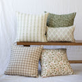 Decorative Pillow Cover Set, House Becomes Home 5 Pack 18" 22" 12x20", Machine-Washable Care for Bedroom Styling and Living Room Decor image 1
