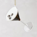 Seasonal Home Decor, Espresso Martini Christmas Tree Ornament for Holiday Displays, Shelves and Festive Rooms image 1