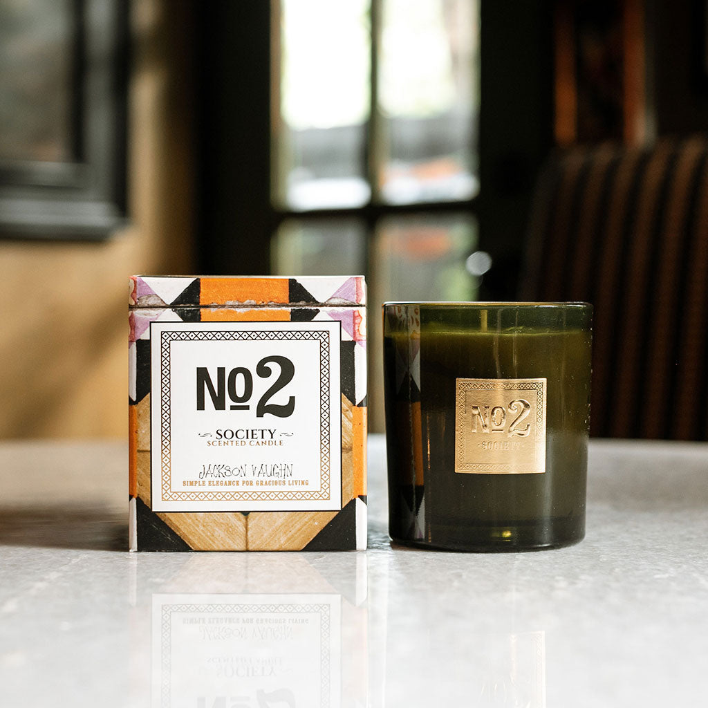 Decorative Candle, No. 2 Society for Entryways, Mantels and Everyday Home Ambience, Designed for Everyday Home Use image 1
