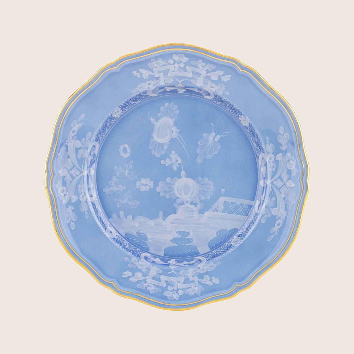 Dinner Plate, Oriente Flat for Main Courses, Entertaining and Daily Tableware, 12 Color Options image 1