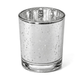 Decorative Candle, Richland Silver Mercury Votive Holders Set for Living Rooms, Bedrooms and Relaxing Evenings image 1