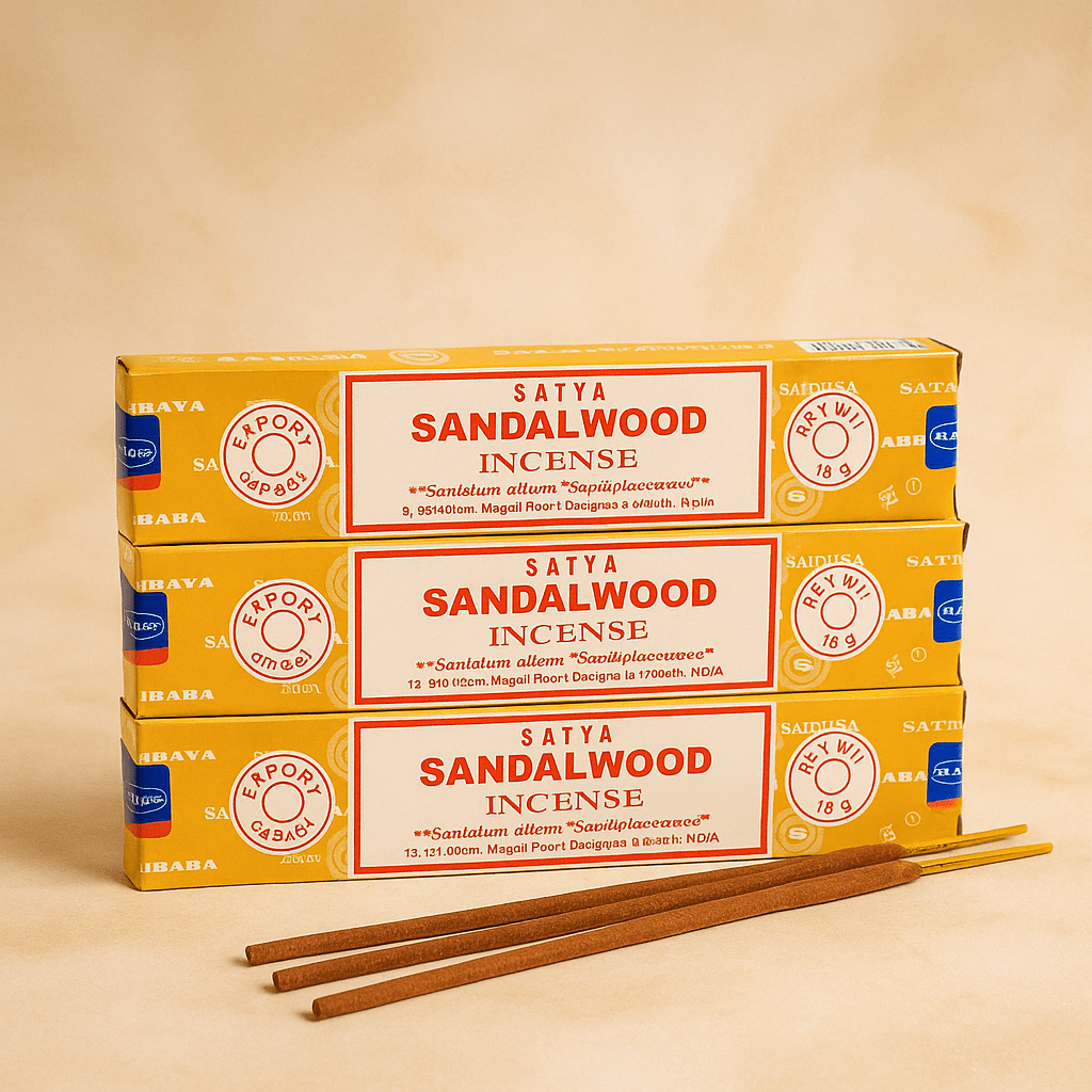 Home Incense, Sandalwood Sticks for Bedrooms, Home Offices and Everyday Fragrance, Designed for Everyday Home Use image 1