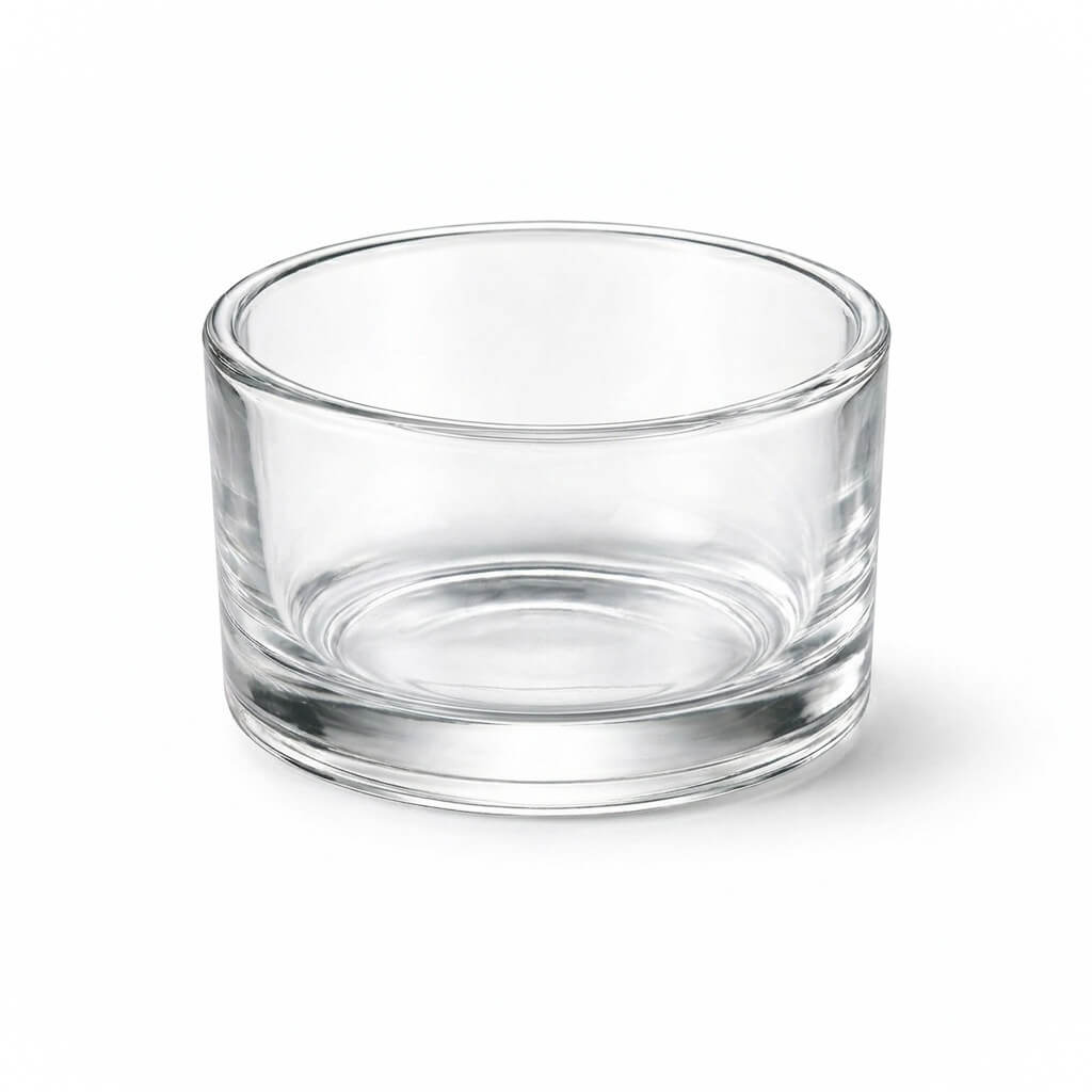 Tealight Candle Holder Set, 12 Pack, Clear Glass Construction, Round Shape for Tabletop Candle Displays and Home Decorating image 1