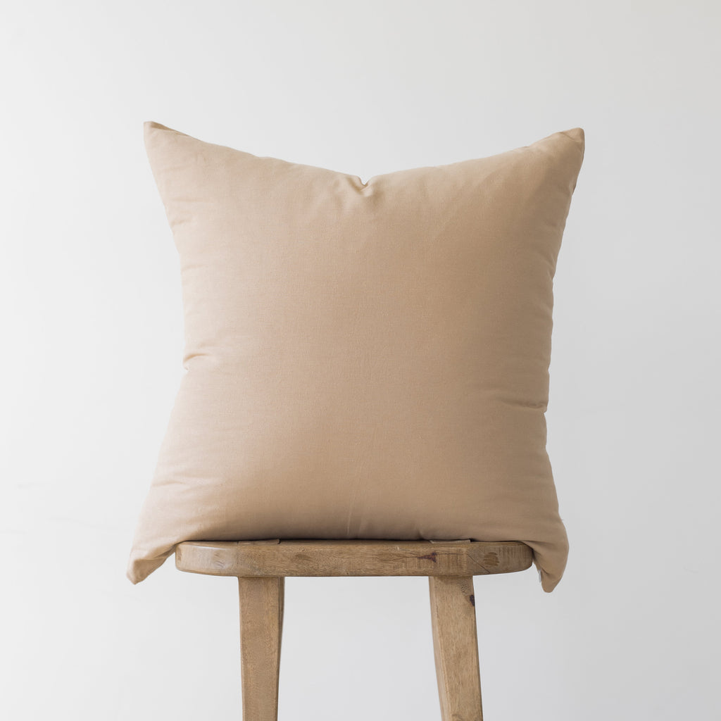 Decorative Pillow Cover Set, Chai Basics 18" 22" 26" 12x20", Machine-Washable Care for Bedroom Styling and Living Room Decor, 4 Size Options image 1