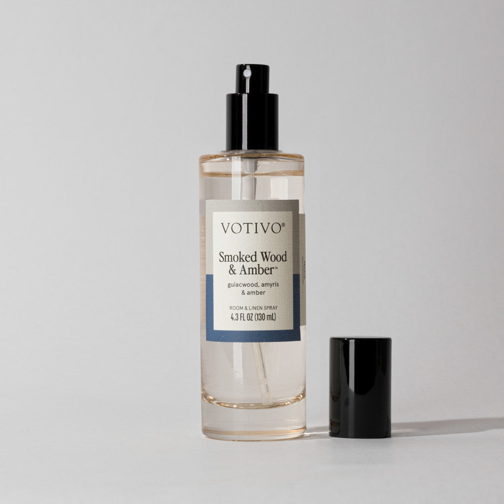 Laundry Care, Smoked Wood & Amber Room & Linen Spray for Bedding, Clothing and Everyday Fabric Care image 1