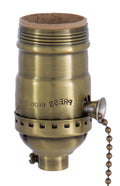 Home Lighting, BRASS Finish Brass Pull Chain Early Electric for Bedrooms, Living Rooms and Reading Corners image 1
