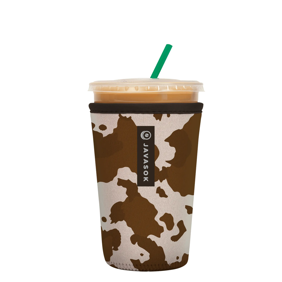 Reusable Cup Sleeve, Cowgirl, Neoprene Construction for Coffee Cups, Daily Commutes and Dry Hands image 1
