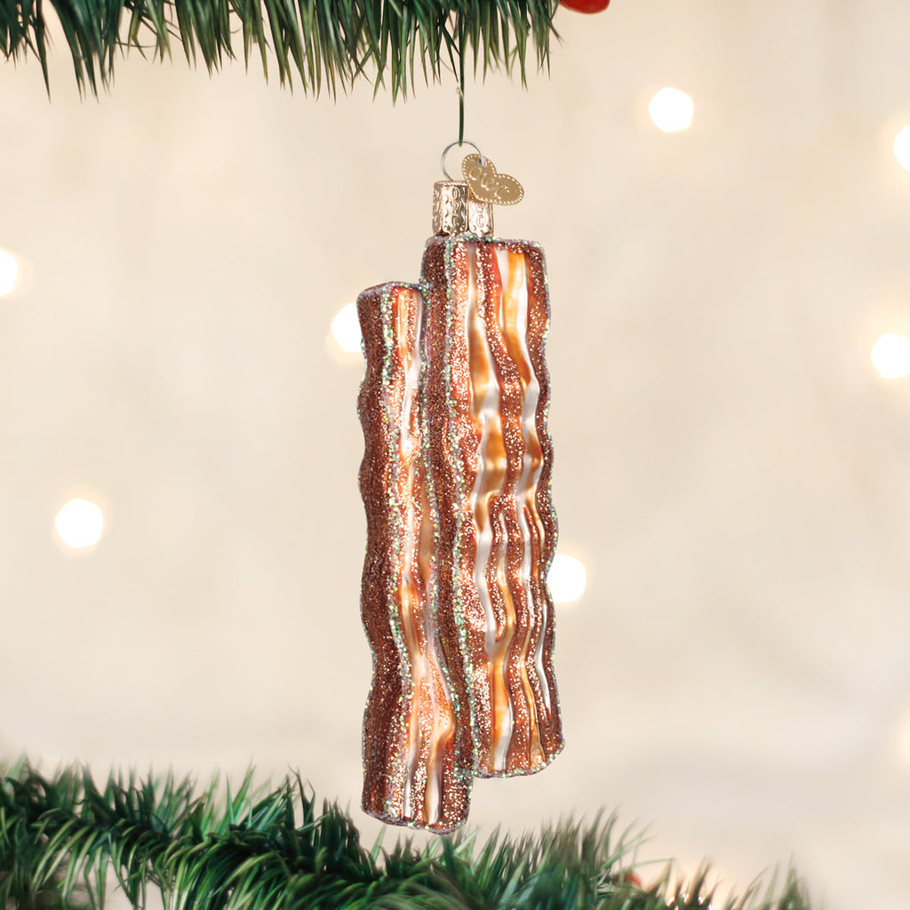 Decorative Ornament, Bacon Strips for Holiday Displays, Seasonal Decorating and Decorative Home Accents image 1