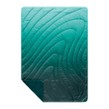 Puffy Blanket, Fleece Jade Fade, Weather-Resistant Shell for Camping, Cabins and Outdoor Relaxation, 3 Size Options image 1