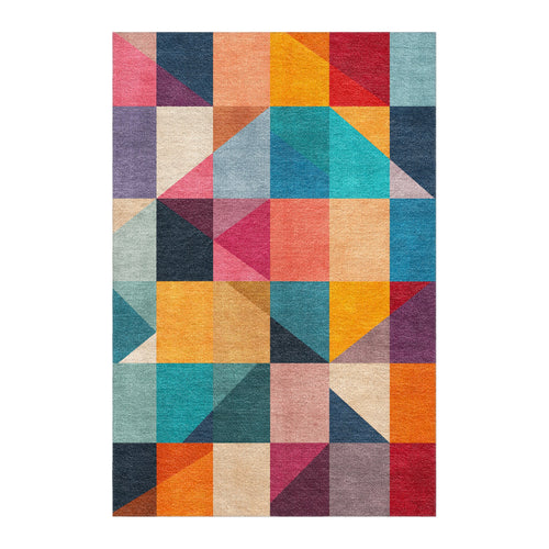 Area Rug, Faraz Multicolor for Living Rooms, Bedrooms and Entryways, 10 Size Options, Designed for Hallways, Dining Spaces and Home Decor image 1