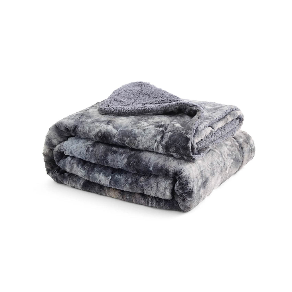 Cozy Throw Blanket, Faux Fur Sherpa Fleece for Sofas, Beds and Relaxing at Home, 4 Sizes and 10 Colors image 1