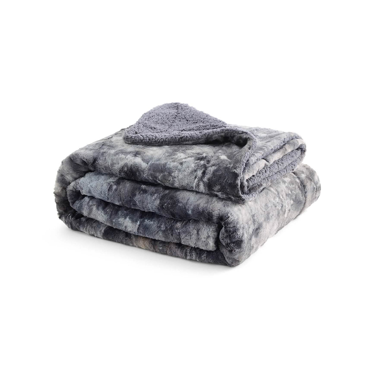 Cozy Throw Blanket, Faux Fur Sherpa Fleece for Sofas, Beds and Relaxing at Home, 4 Sizes and 10 Colors image 1