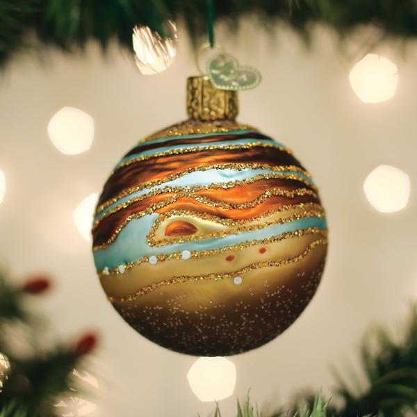 Seasonal Home Decor, Jupiter Ornament for Mantels, Tables and Seasonal Decorating, Designed for Holiday Displays, Shelves and Festive Rooms image 1