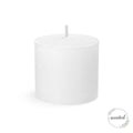Votive Candle Set, White Fresh Laundry Scented 10 Hour 72 Pack, Cotton Wicks for Tabletop Candle Displays and Home Decorating image 1