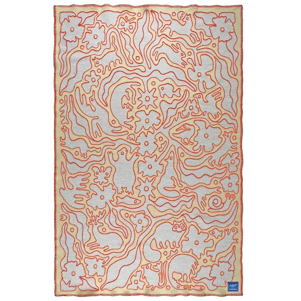 Cozy Throw Blanket, Rubinski Works Gidinawendimin for Living Rooms, Bedrooms and Everyday Lounging image 1