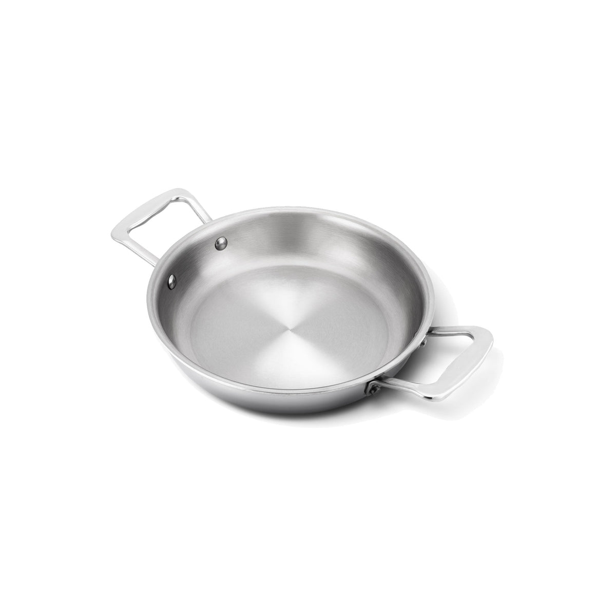 Stainless Steel Fry Pan, 8.5 Inch with Short Handles, Stainless Steel Construction for Searing, Sautéing and Everyday Meal Prep image 1