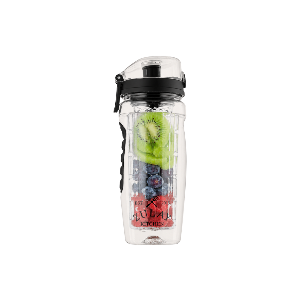 Reusable Drink Bottle, Fruit Infuser for Work, Travel and Everyday Hydration, 9 Color Options image 1