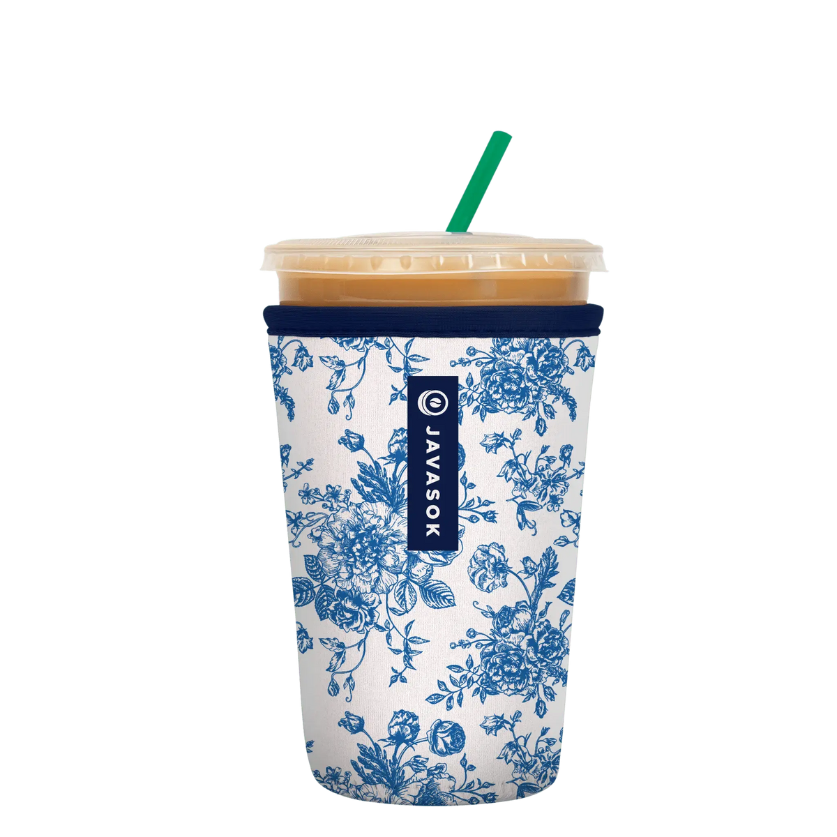 Reusable Cup Sleeve, Like Fine China, Neoprene Construction for Coffee Cups, Daily Commutes and Dry Hands, 4 Size Options image 1