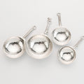 Drinkware, Twig 4 piece Artisan Pewter Measuring Cup Set for Everyday Drinks, Home and Entertaining image 1