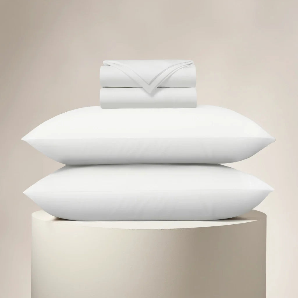 Bed Sheet Set, Made Extra Luxe, Cooling Comfort for Everyday Bedroom Comfort and Guest Rooms, 7 Sizes and 11 Colors image 1