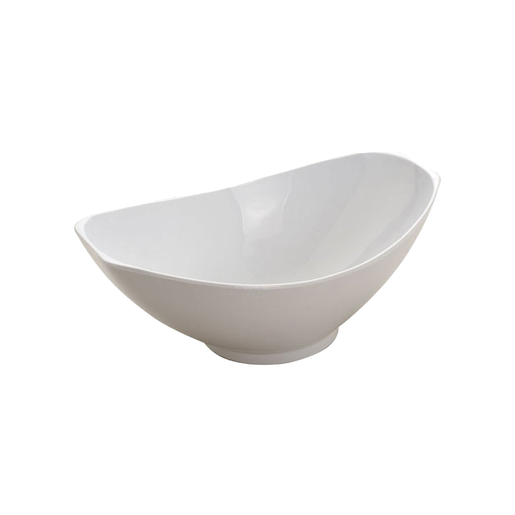 Dinnerware, White Salad Bowl, Dishwasher-Safe Care for Family Dining, Serving and Entertaining image 1